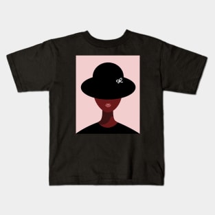 Lady in black Kids T-Shirt